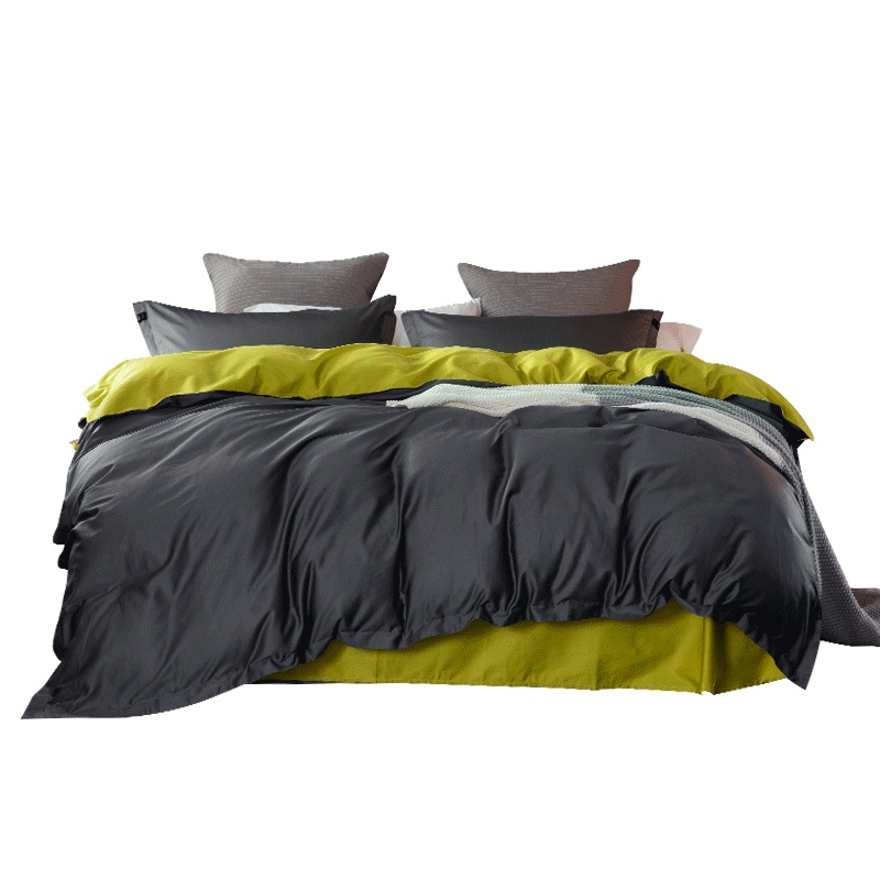 南方寝饰全棉纯棉60支贡缎长绒棉四件套1.8m床双人1.5米床单被套