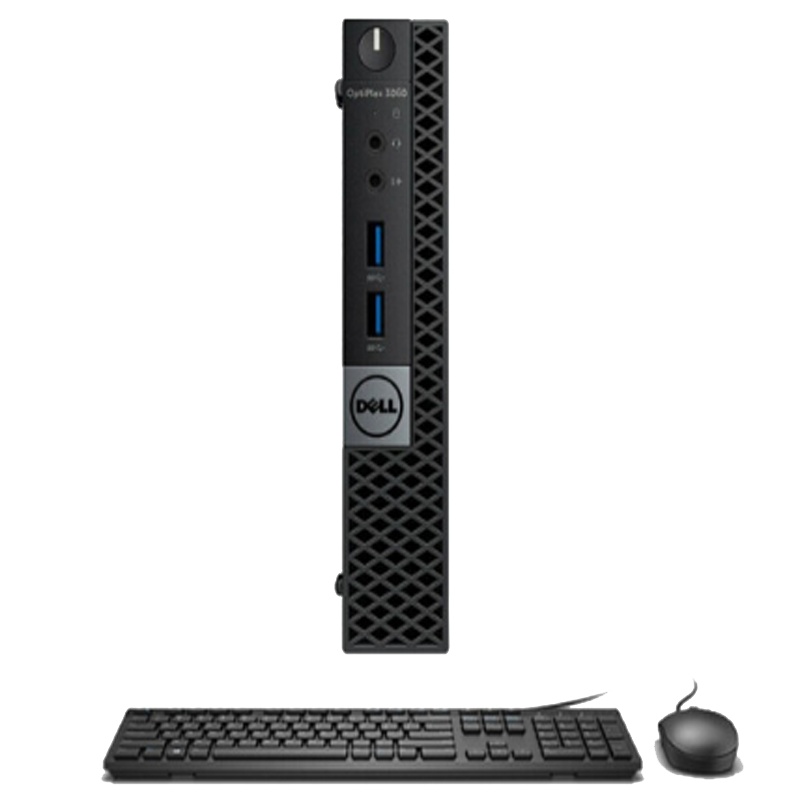 戴尔（Dell）商用电脑主机Optiplex 3070MFF（ i3-9100 4G 128G）