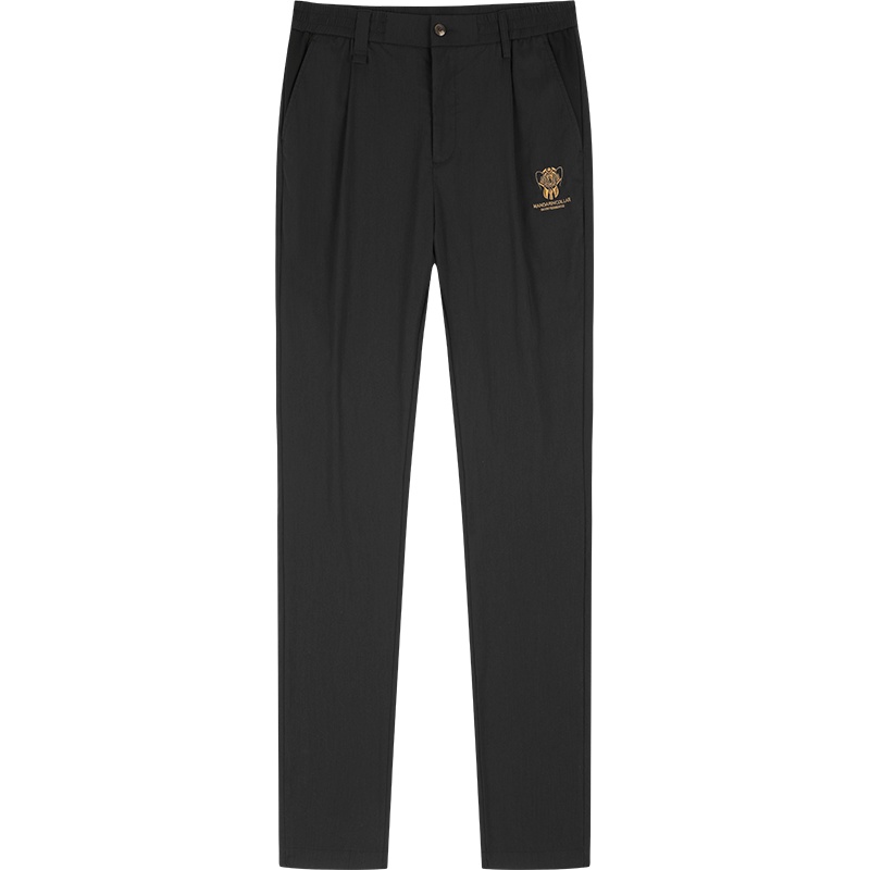 柒牌男装休闲裤夏季男士休闲百搭修身长裤耐磨透气薄款直筒裤