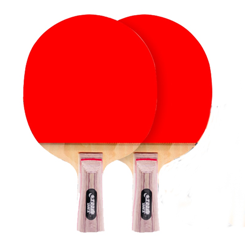 红双喜(DHS)红双喜乒乓球拍双拍儿童初学者单拍ppq横拍直拍学生拍子