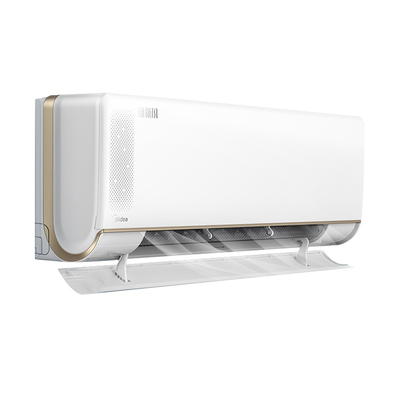 美的(Midea) 新一级 焕新风 大1匹 智能家电 变频冷暖 壁挂式 新风空调 KFR-26GW/N8MKA1