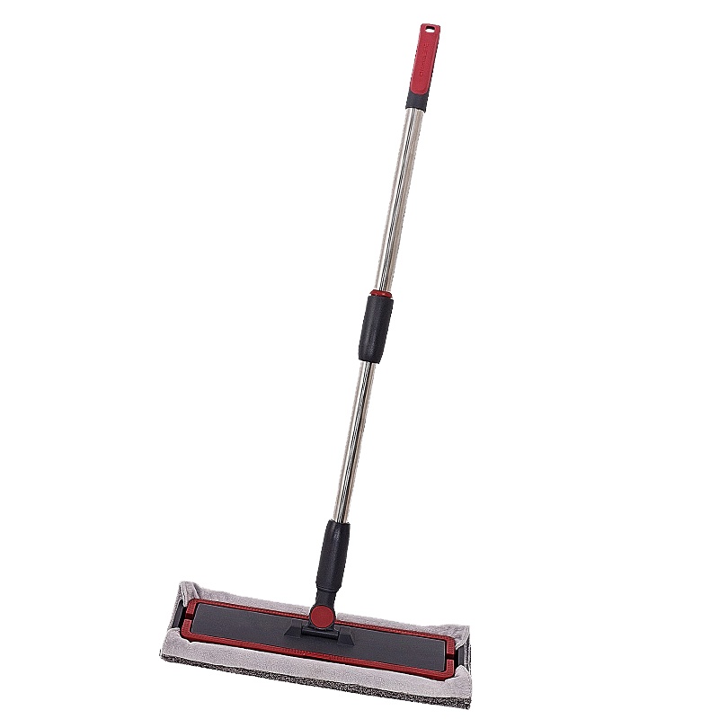 茶花 4709 平板拖超不锈钢杆细纤维干湿两用静电除尘轻巧洁地拖把 (单位:把)