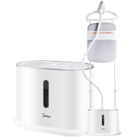 Midea/美的 YG-ZE1W挂烫机 家用服装店挂烫机白鲸仿蒸汽挂烫机双杆电熨斗 水箱容量2L 智能感应