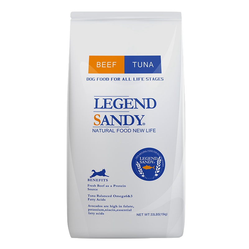 蓝氏狗粮33磅牛肉全犬种中大型成犬金毛阿拉斯加边牧犬粮