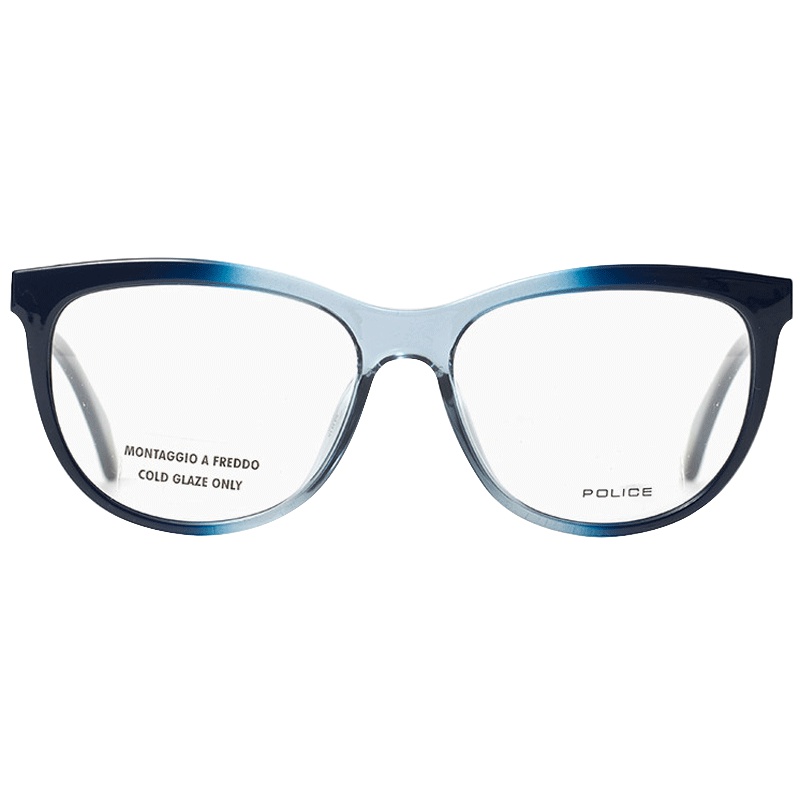意大利POLICE蓝镜框女透明眼镜框经典潮时尚板材光学架_5