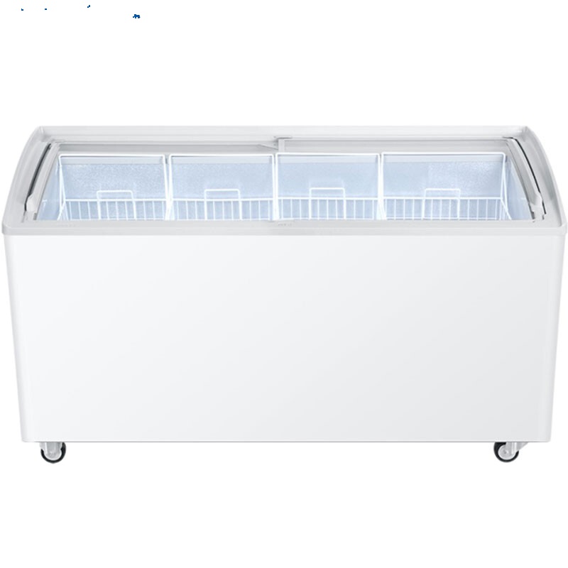 海尔(Haier)SC/SD-728CX 728升 卧式冷冻冰柜 商用玻璃门展示冷柜 冷藏冷冻雪柜 深冷速冻冷柜