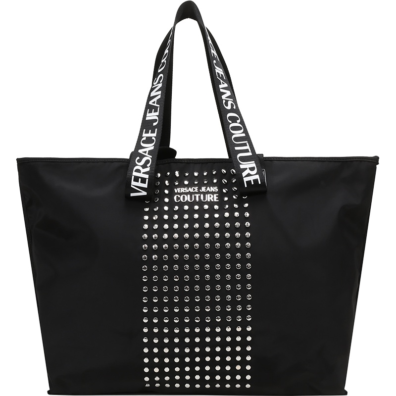 VERSACE JEANS COUTURE 范思哲 女士 织物铆钉手提单肩包 E1VVBBB6 71405