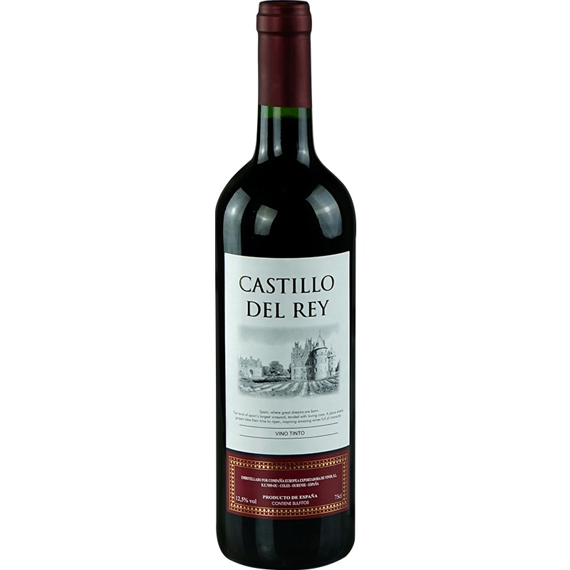 [小do且饮且生活]西班牙原瓶进口 中级酒庄皇家城堡(CASTILLO DEL REY)红酒单支甜美上市