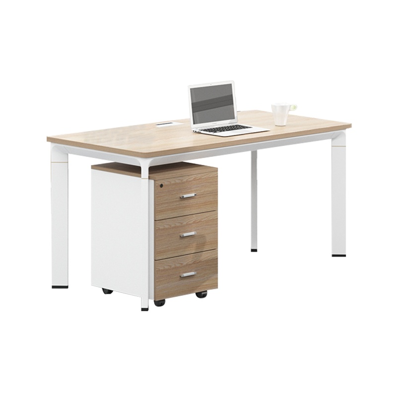 [理政]板式办公桌 简约现代 电脑桌 1.2m单人工位职员桌 写字台 员工桌位