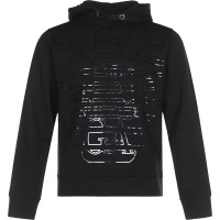 EMPORIO ARMANI 阿玛尼 男士 棉质/莫代尔纤维连帽长袖卫衣运动衫 6H1MC4 1JPHZ