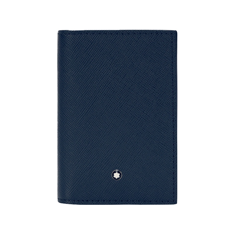 万宝龙(Mont Blanc) 匠心系列蓝色名片夹 128590