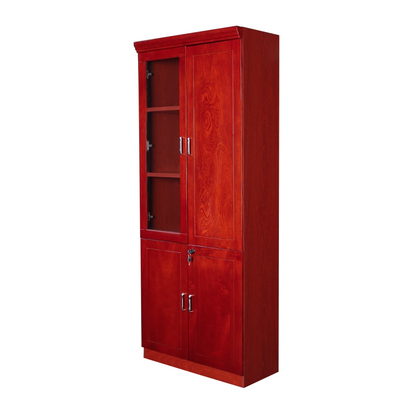【红心家居】两门文件柜油漆柜办公资料柜2门书橱书柜