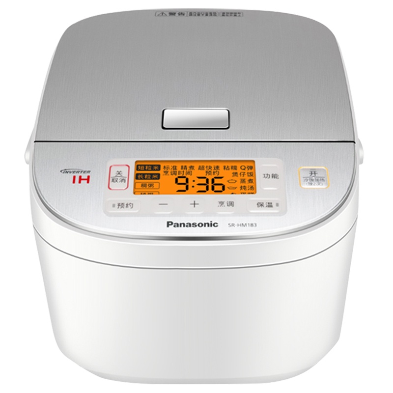 Panasonic/松下SR-HM183IH电磁加热电饭煲5L大容量智能电饭锅正品