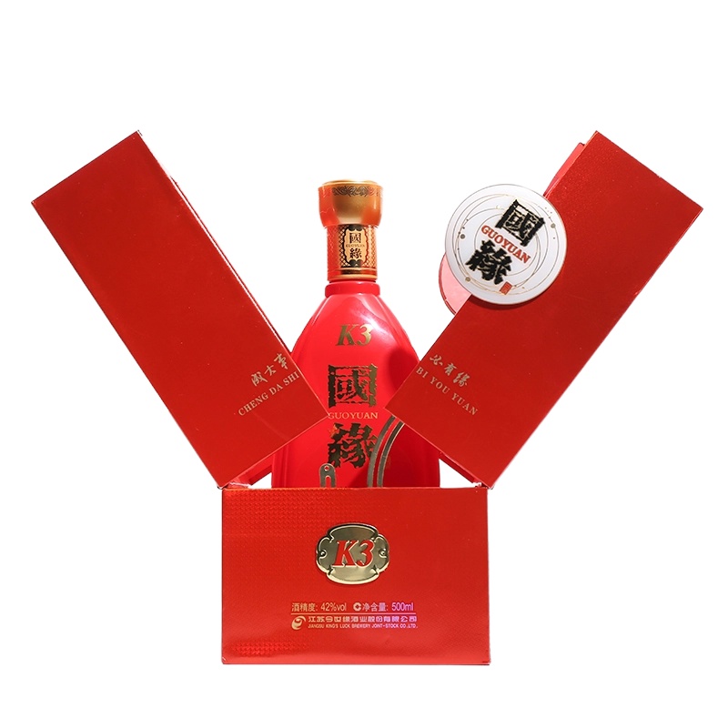 今世缘 国缘K3 42度 500ML*4 整箱装
