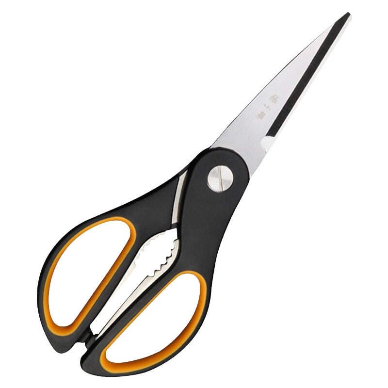 张小泉多功能不锈钢家用厨房大剪刀 剪鱼刮鳞剖鸡可拆卸多用