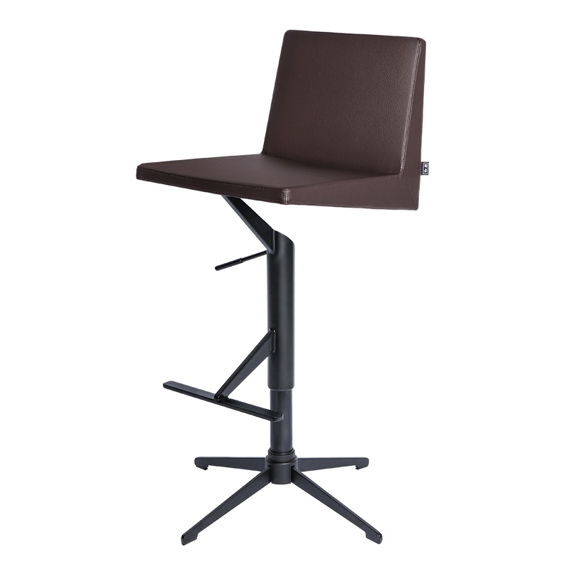 和顿 创意吧椅家用现代简约吧台椅子 北欧轻奢升降旋转带靠背餐厅酒吧椅 小户型设计师中岛台吧凳开放式厨房休闲吧台椅705