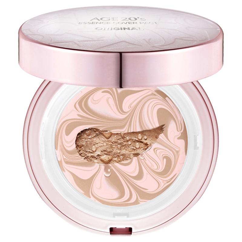 [经典款]爱敬AGE20'S经典款精华气垫水粉霜 粉21 12.5g*2 任何肤质 遮瑕 BB霜
