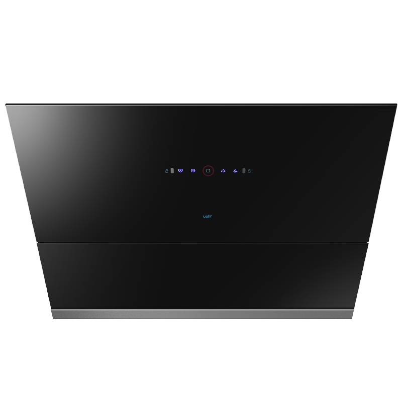 优好(Uoho)抽油烟机22m3大吸力侧吸式壁挂自动清洗吸烟机 触控式智能体感家用脱排抽烟机HC105