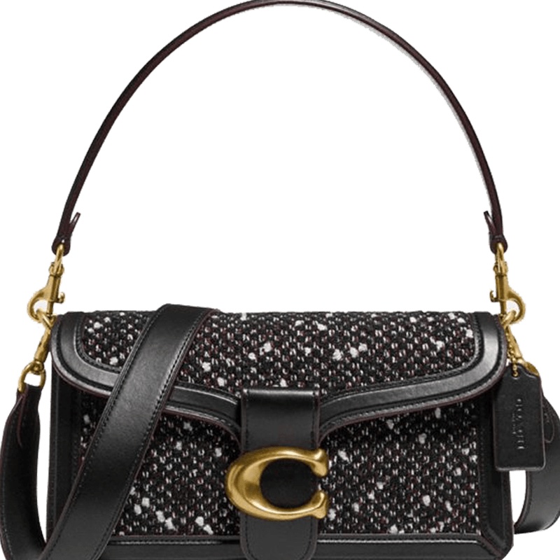 【预定】COACH/蔻驰 TABBY 26号单肩包79342 26*15*7.5CM 牛皮革\织物