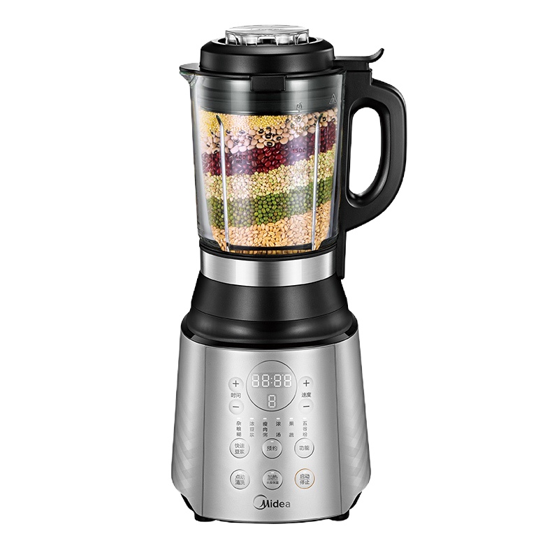 美的/Midea 破壁机 BL1061A 智能预约 8叶破壁刀 家用多功能果蔬榨汁机五谷豆浆搅拌料理机