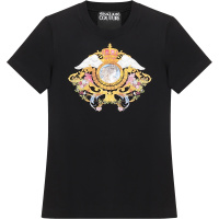 VERSACE JEANS COUTURE 范思哲 女士 棉质圆领短袖T恤 B2HWA7KD 30457