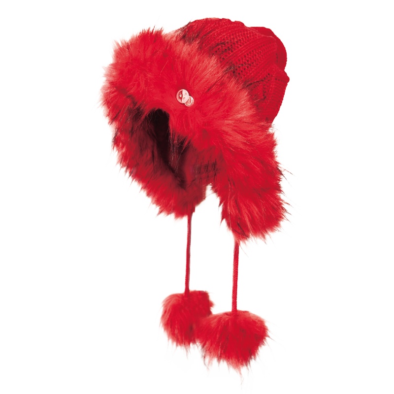 快乐狐狸（ActionFox）运动户外男女休闲冰雪防寒保暖针织护耳帽3469