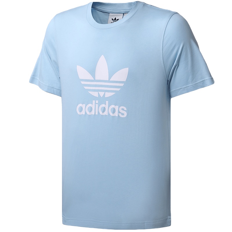 adidas阿迪达斯三叶草男装运动服经典LOGO款短袖T恤FM3794