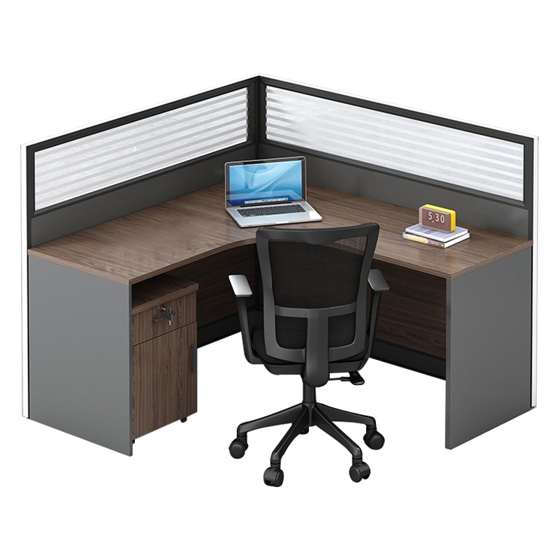 三圣 办公家具办公桌现代简约隔断职员办公桌员工桌电脑桌写字台工作位