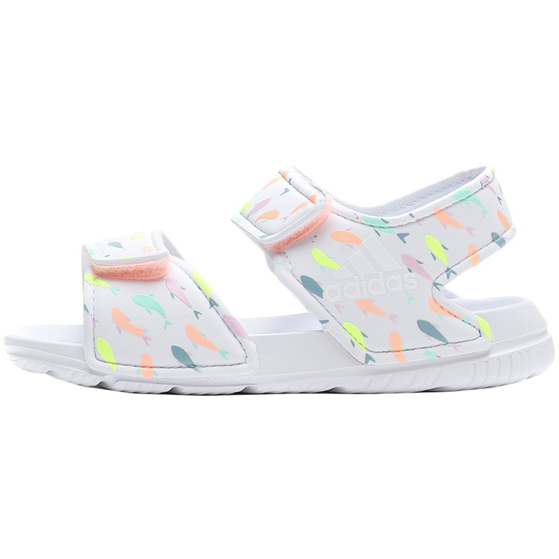 阿迪达斯童女婴童凉鞋ALTASWIM I魔术贴涉水沙滩鞋F34793