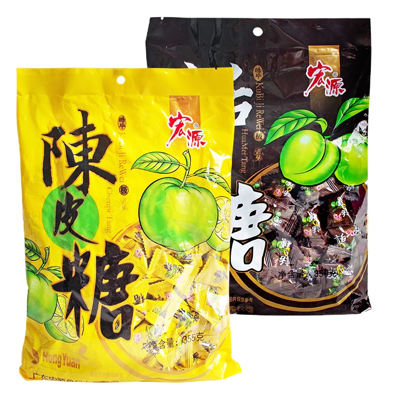 宏源陈皮糖355g/包