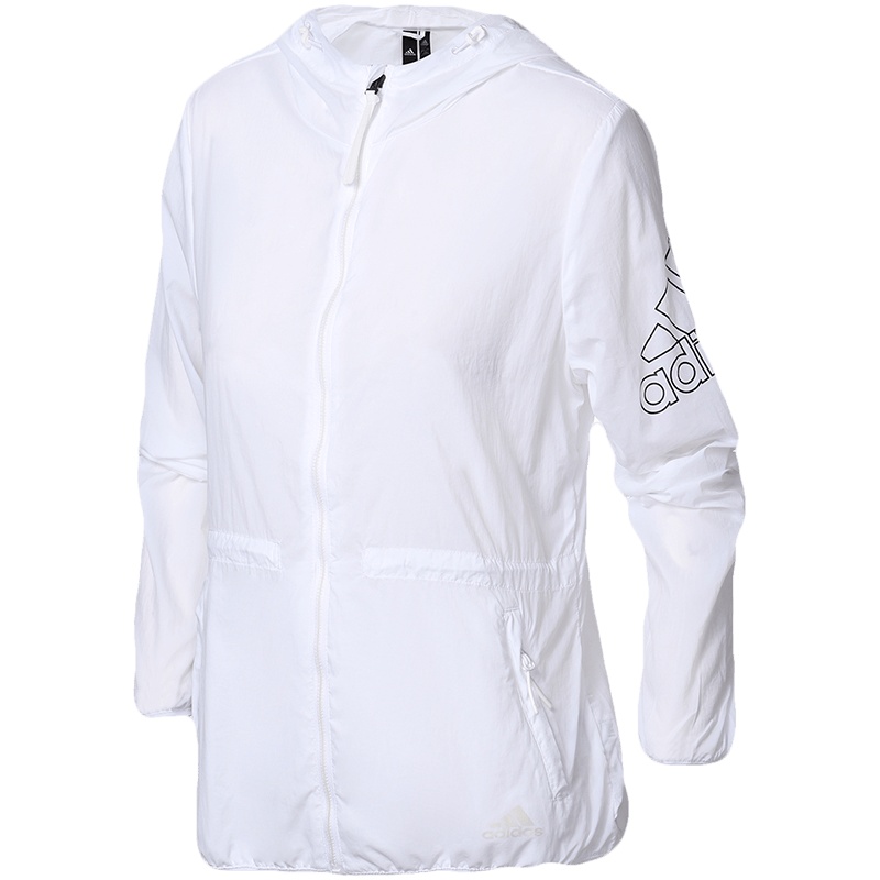 阿迪达斯女服外套夹克轻薄防风透气休闲运动服FT2862