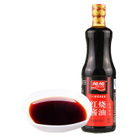 加加红烧酱油500mL/瓶 红烧炒菜 大豆酿造 非转基因 加加出品