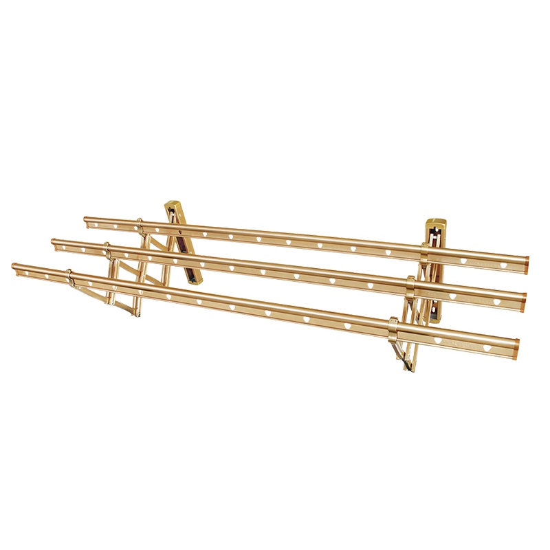 好太太(Hotata)GW-396 原装正品豪华款 铝钛合金 外飘伸缩晾衣架