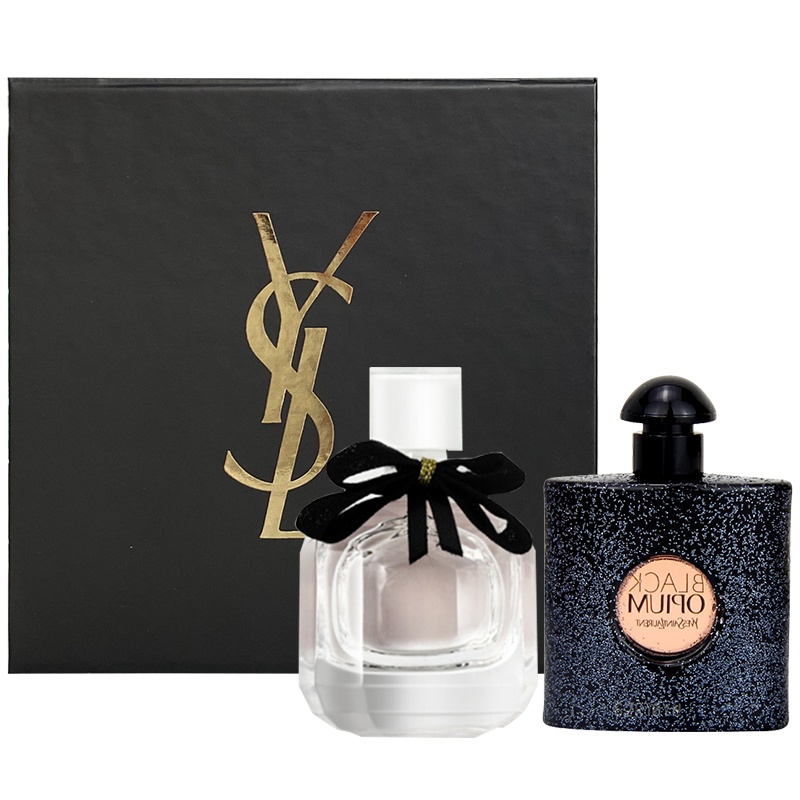 圣罗兰(YSL)黑色奥飘茗女士香水7.5ml+反转巴黎7.5ml