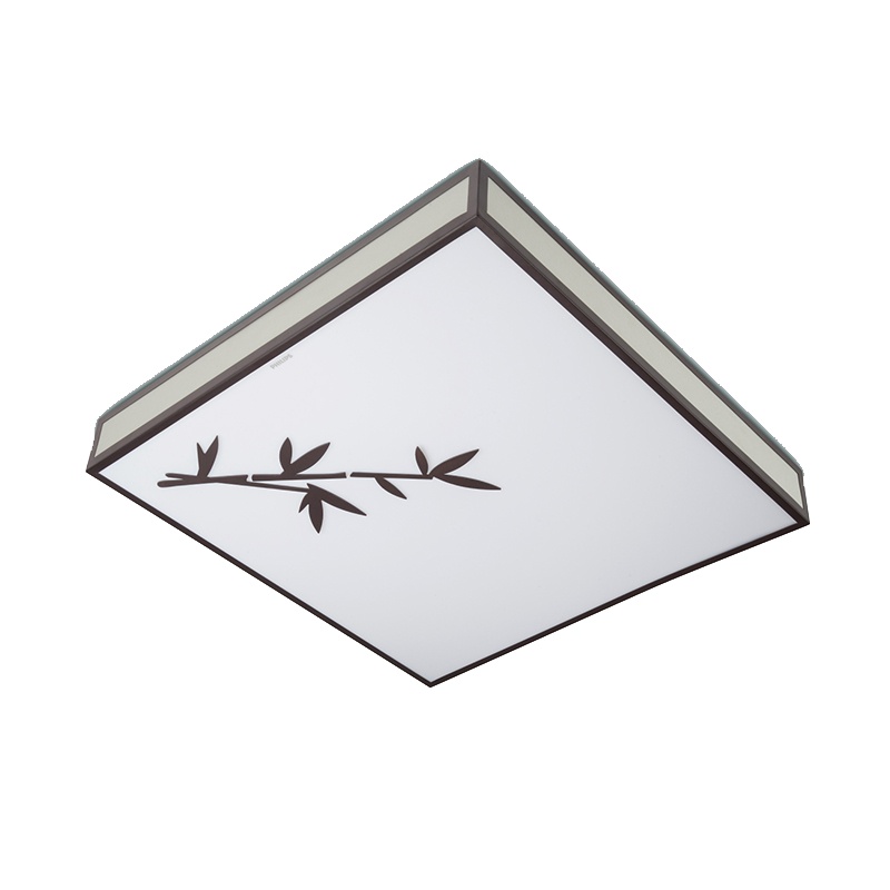 飞利浦 （PHILIPS）吸顶灯新中式中国风调光调色客厅书房卧室儿童房正方形LED吸顶灯悦菡32W（可配遥控）