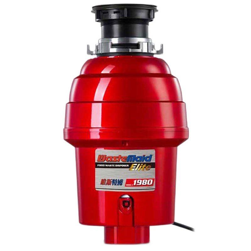 美国唯斯特姆1980厨房家用电器食物垃圾处理器生活抑菌厨余粉碎机1980-RS