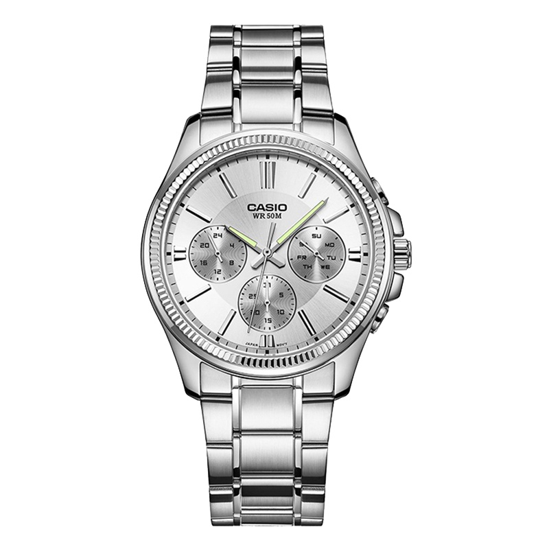 CASIO卡西欧 石英表 男 日韩品牌商务休闲男士腕表石英表MTP-1375D-7A