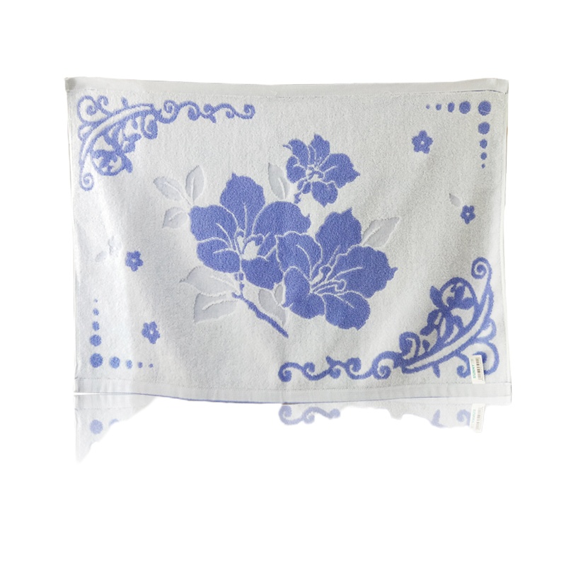 三琪 枕巾 单只装 纯棉加大加厚纯棉100% 全棉毛圈枕巾