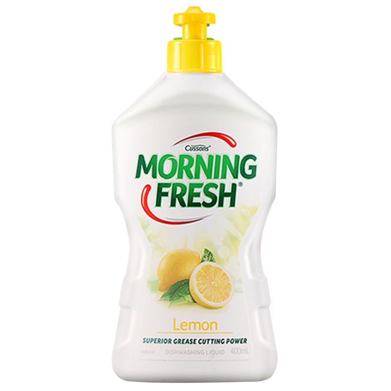 [澳洲特产]Morning fresh 澳洲进口 超浓缩去油污洗洁精洗碗液 400ml 柠檬香型 400g