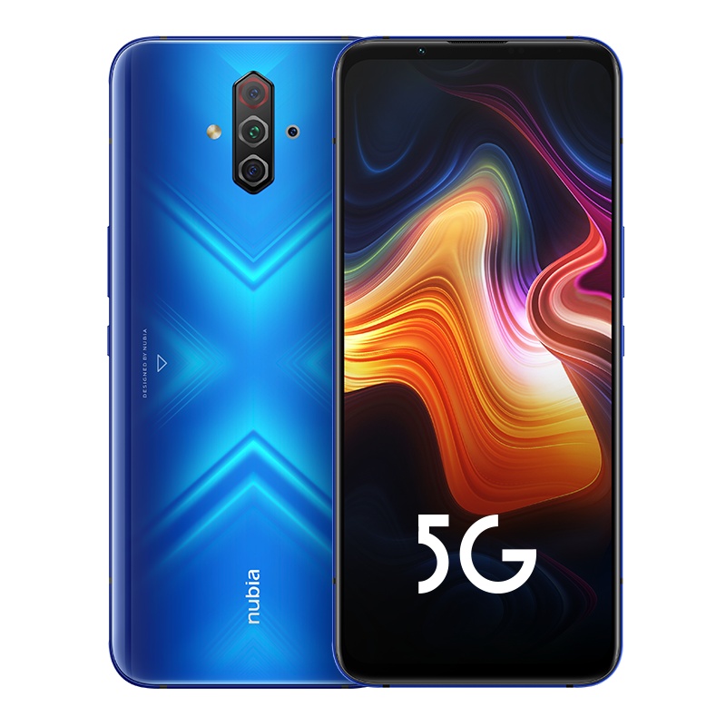 努比亚(nubia)Play 5G游戏手机 nubia手机 8G+256G 新品手机 5湖四海蓝 144Hz超竞屏 双卡双待