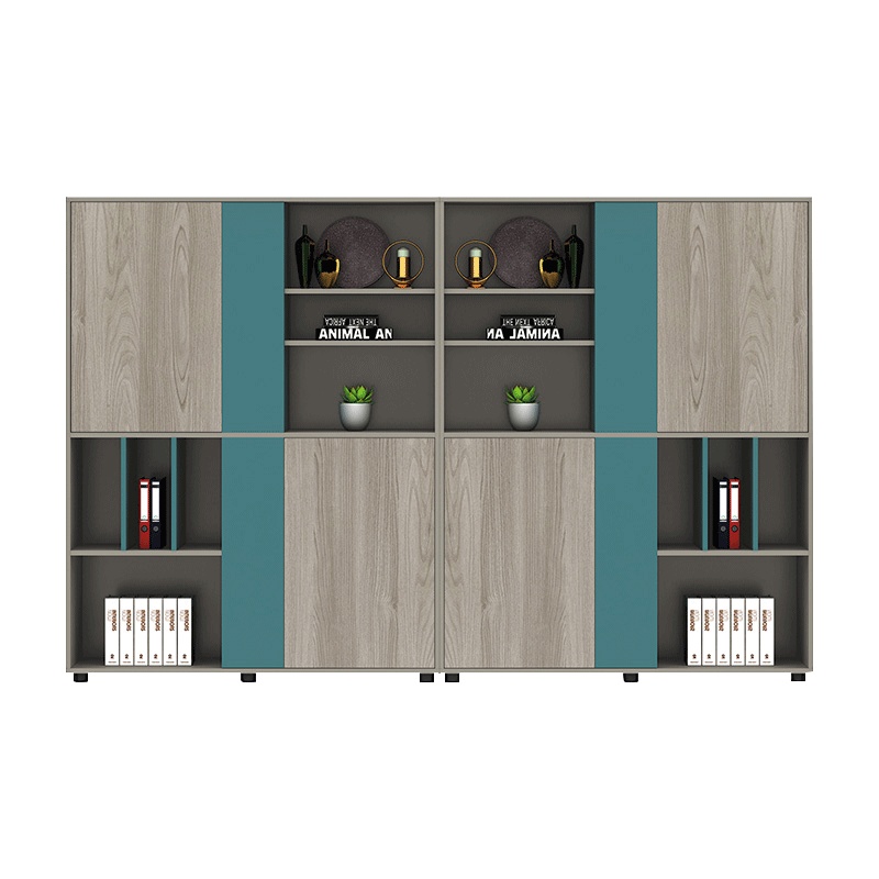 质凡书柜办公家具办公室柜文件柜储物柜木质资料柜