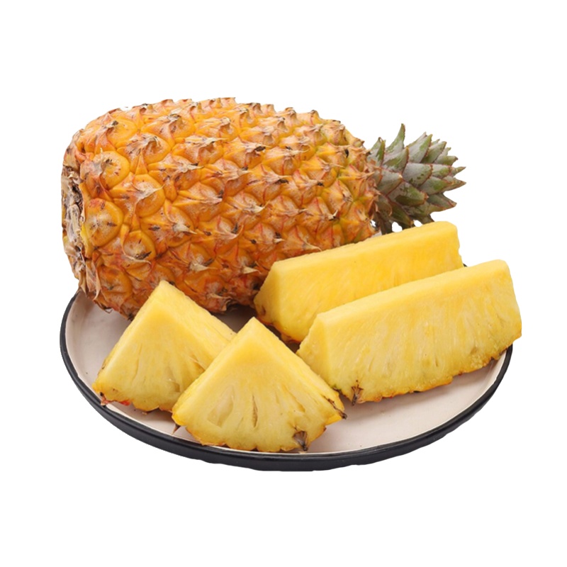 【官方溯源 海南直发】海南金钻凤梨当季水果 手撕无眼香水菠萝 1个约1斤装