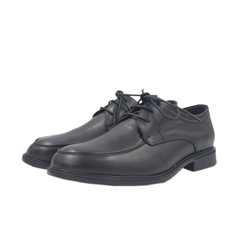 菱光男鞋冬季牛皮商务鞋轻便真皮透气防滑耐磨软底男鞋
