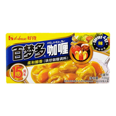 好侍 百梦多咖喱辣味100g