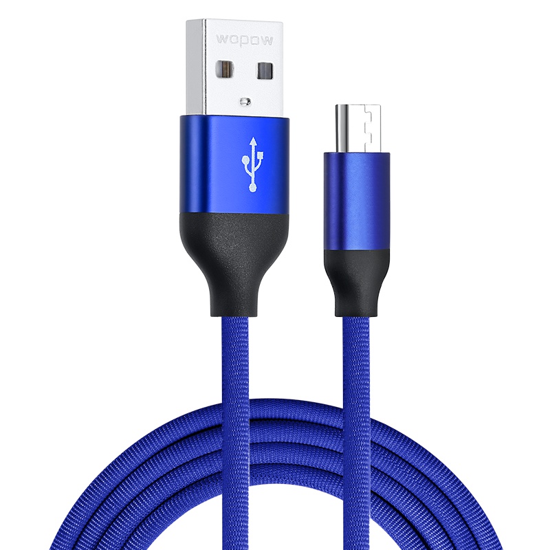 沃品LC909 安卓布纹编织数据线 2000mm