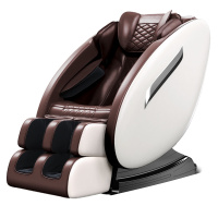 Chigo/志高豪华按摩椅X10白色中配 家用全身新款电动揉捏多功能豪华太空舱按摩椅家用 3D机械手 SL导轨