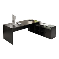 鑫金虎 老板桌办公桌总裁经理桌大班台桌椅组合办公家具单人组合主管桌老板办公桌子