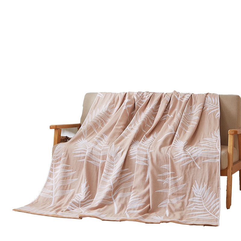 恒源祥家纺纯棉毛巾被2m夏季午睡盖毯纱布毛巾毯夏凉空调被