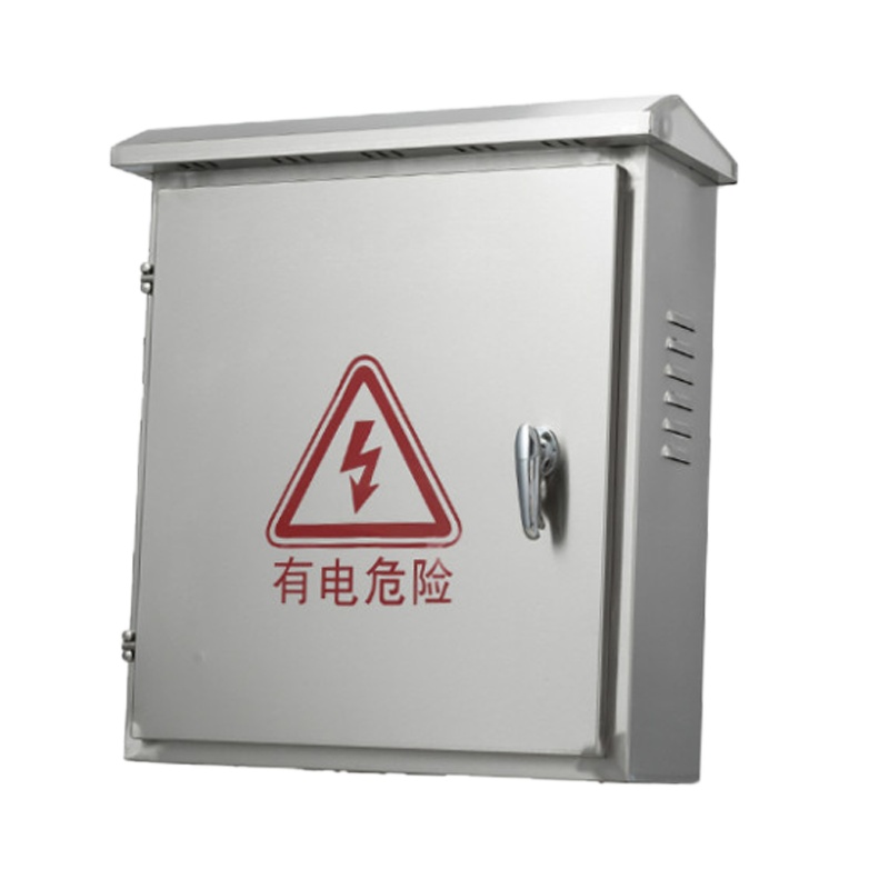 企业专享户外配电箱 304室外不锈钢配电箱户外电控箱防水控制箱监控设备箱400*300*200
