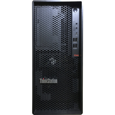 联想 ThinkStation P340 台式图形工作站设计分屏主机I9-10900/16G内存/1T硬盘/p2000